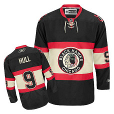 Bobby Hull #9 Black Alternate Jersey