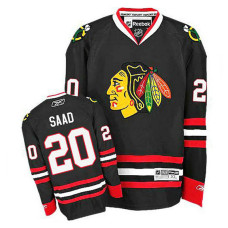 Brandon Saad #20 Black Alternate Jersey