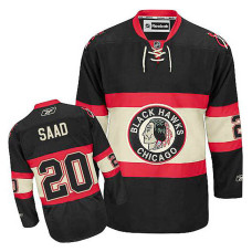 Brandon Saad #20 Black Alternate Jersey