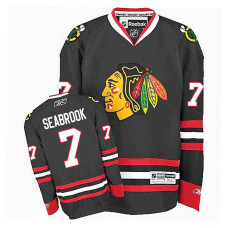 Brent Seabrook #7 Black Alternate Jersey