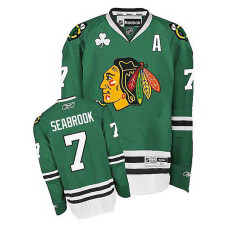 Brent Seabrook #7 Green Premier Jersey