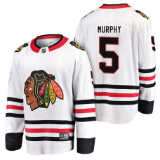 #5 Breakaway Away Connor Murphy Jersey White