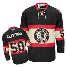 Corey Crawford #50 Black Alternate Jersey