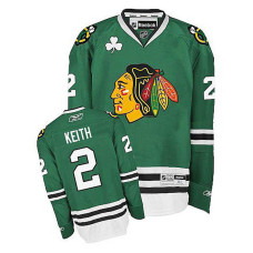 Duncan Keith #2 Green Premier Jersey