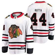 #44 Breakaway Away Jan Rutta Jersey White