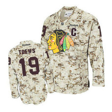 Jonathan Toews #19 Camouflage Camouflage Jersey