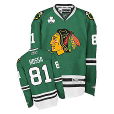 Marian Hossa #81 Green Premier Jersey