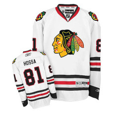 Marian Hossa #81 White Away Jersey