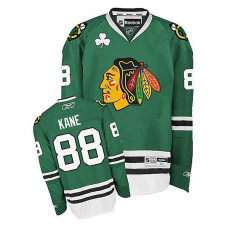 Patrick Kane #88 Green Premier Jersey