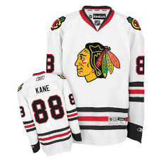 Patrick Kane #88 White Away Jersey