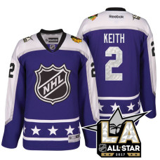 Duncan Keith #2 Purple La Kings All Star Jersey