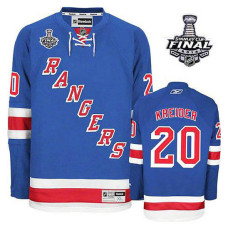 Chris Kreider #20 Royal Blue 2014 Stanley Cup Home Jersey