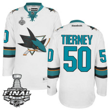 Chris Tierney #50 White 2016 Stanley Cup Away Champions Jersey