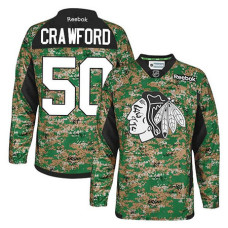 Corey Crawford #50 Camo Veteran's Day Jersey