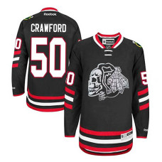 Corey Crawford #50 Black 2014 Stadium Series Jersey