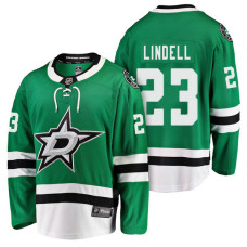 #23 Breakaway Player Esa Lindell Jersey Kelly Green