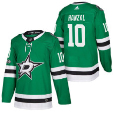 #10 Martin Hanzal Green 2018 New Season Home Authentic Jersey With Anniversary Patch