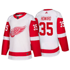 #35 Jimmy Howard White 2018 Season New Outfitted Jersey