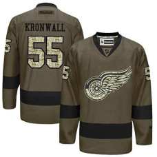 Niklas Kronwall #55 Green Camo Player Jersey