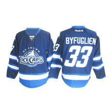 Dustin Byfuglien #33 Navy Blue St. John's IceCaps Jersey