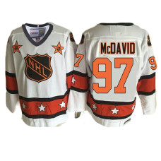 #97 Connor McDavid White 1981 ALL Star Throwback Jersey