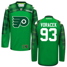 Jakub Voracek #28 Green St. Patrick's Day Jersey