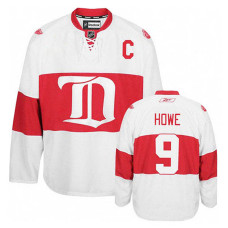 Gordie Howe #9 White Alternate Jersey