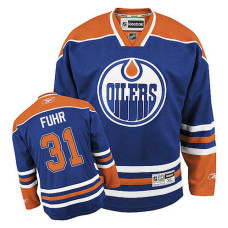 Grant Fuhr #31 Royal Blue Home Jersey