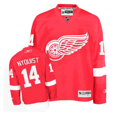 Gustav Nyquist #14 Red Home Jersey