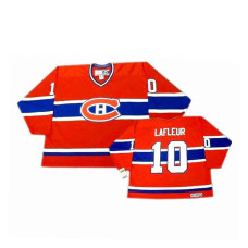 Guy Lafleur #10 Red Throwback Jersey