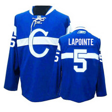 Guy Lapointe #5 Blue Alternate Jersey