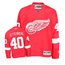 Henrik Zetterberg #40 Red Home Authentic Jersey