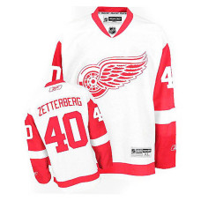 Henrik Zetterberg #40 White Away Jersey