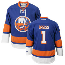 Thomas Greiss #1 Blue Home Premier Jersey