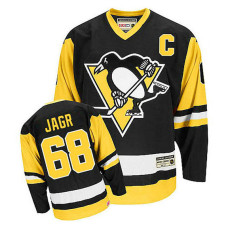 Jaromir Jagr #68 Black Throwback Jersey