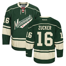 Jason Zucker #16 Green Alternate Jersey