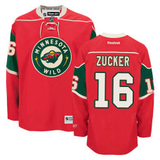 Jason Zucker #16 Red Home Jersey