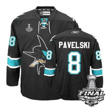 Joe Pavelski #8 Black 2016 Stanley Cup Alternate Finals Jersey