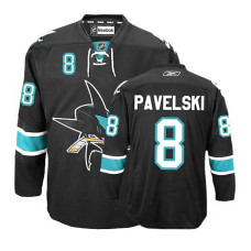 Joe Pavelski #8 Black Alternate Jersey