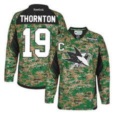 Joe Thornton #19 Camo Veteran's Day Jersey