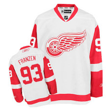 Johan Franzen #93 White Away Jersey