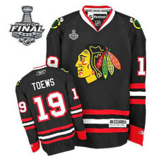 Jonathan Toews #19 Black 2015 Stanley Cup Alternate Jersey