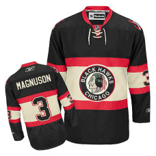 Keith Magnuson #3 Black Alternate Jersey