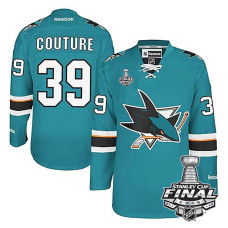 Logan Couture #39 Teal 2016 Stanley Cup Home Finals Jersey