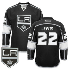 Trevor Lewis #22 Black Home Premier Jersey