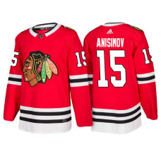 Male Artem Anisimov #15 Red 2018 New Season Team Home Jersey