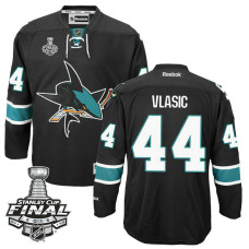 Marc-Edouard Vlasic #44 Black 2016 Stanley Cup Alternate Champions Jersey