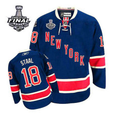 Marc Staal #18 Navy Blue 2014 Stanley Cup Alternate Jersey