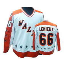 Mario Lemieux #66 White Throwback Jersey