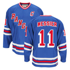 Mark Messier #11 Royal Blue Throwback Jersey